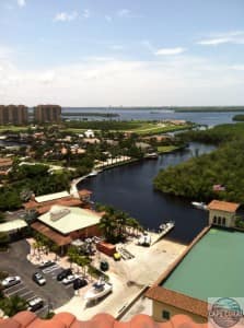 View from Cape Harbour in cape coral