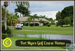Homes for sale on golf courses in Fort Myers